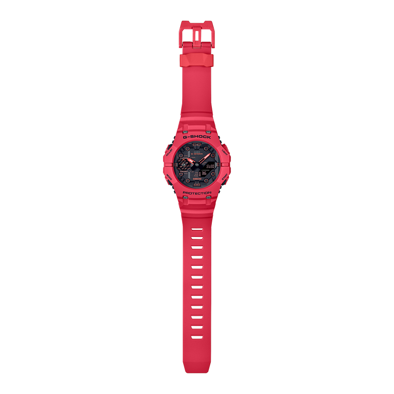 G-Shock Analog Digital Red Resin Band Watch GAB001-4A