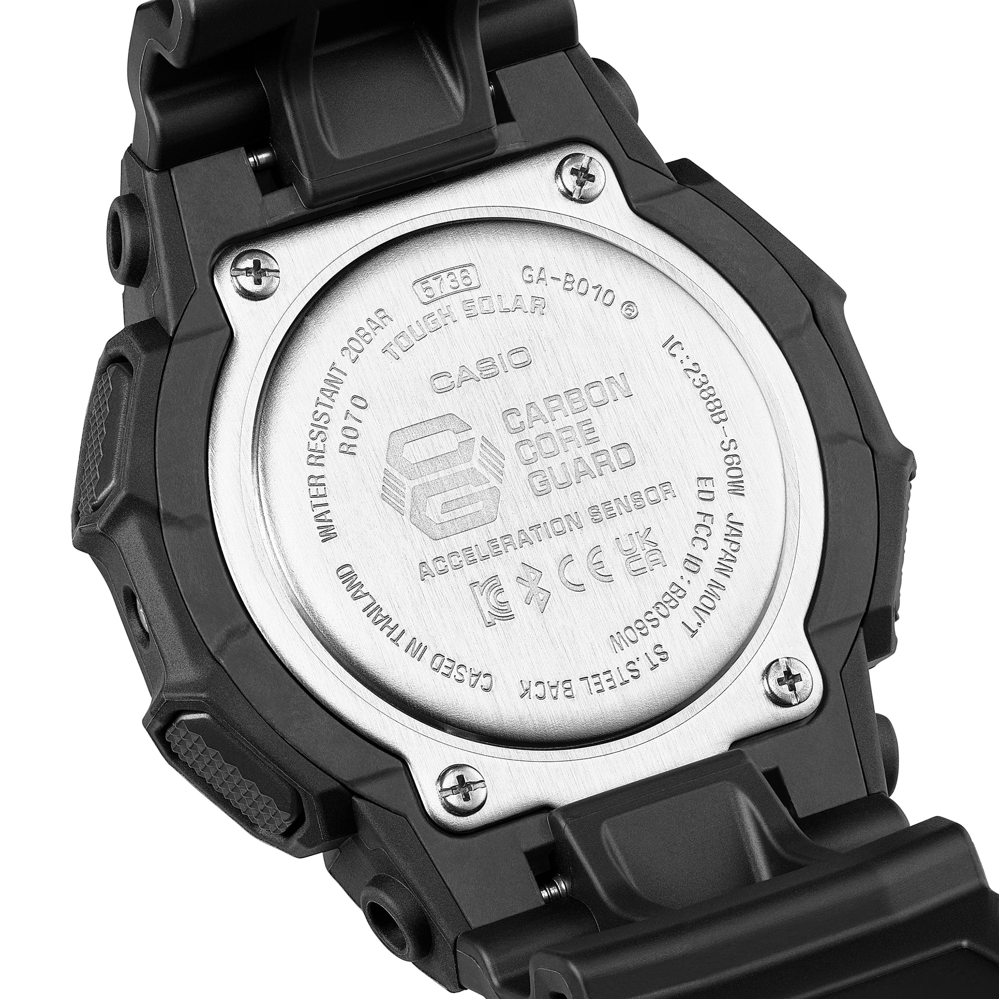 G-Shock Black and Electro Green Men's Watch GAB010BEG-1A