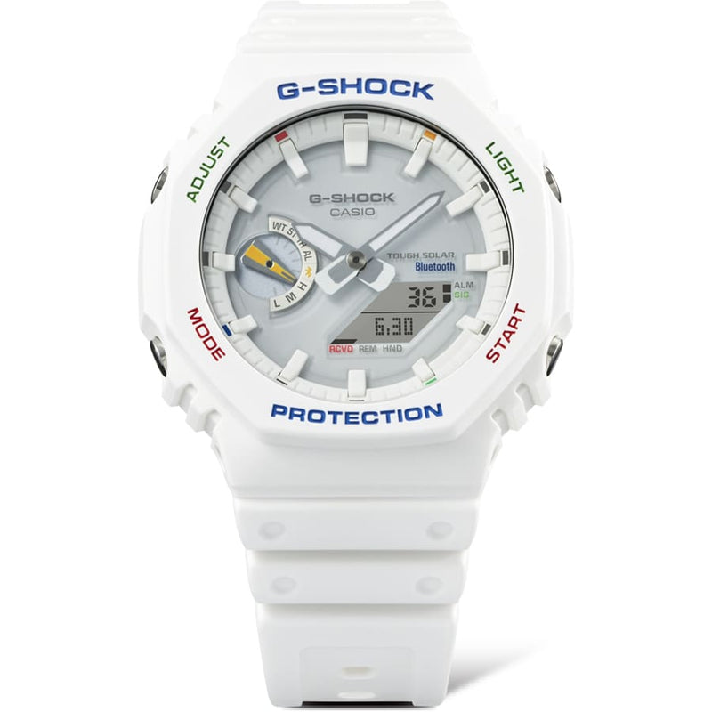 G-Shock Analog Digital DUO White Resin Band Watch GAB2100FC-7A