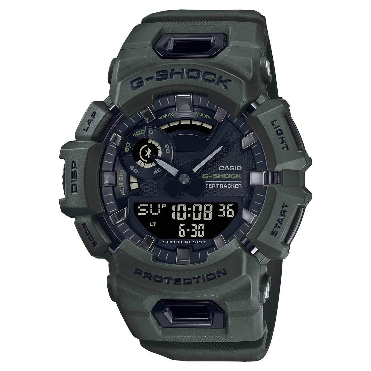G-Shock Bluetooth Green Resin Band Watch GBA900UU-3A