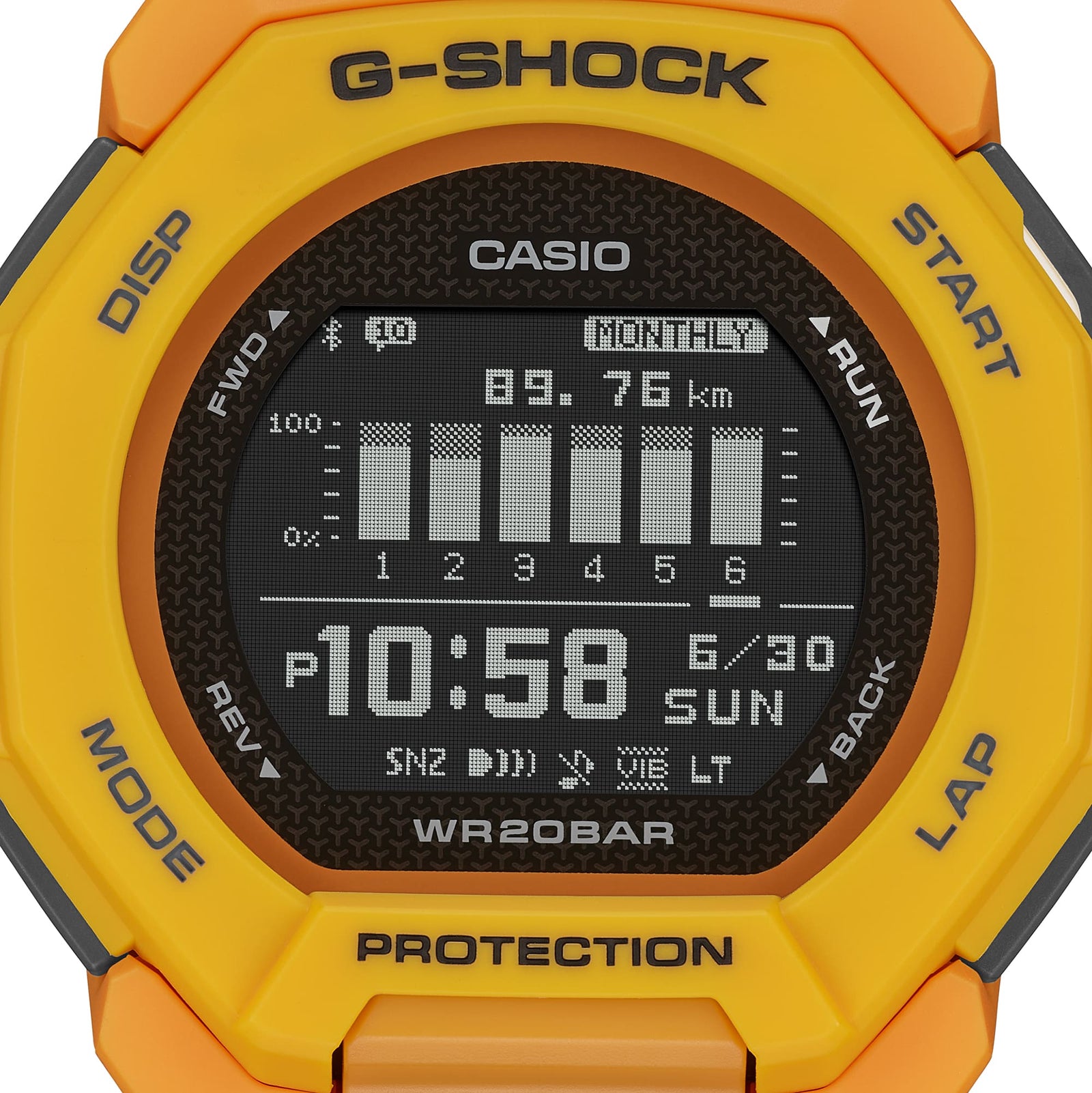 G-SHOCK GBD200 イエロー G-SHOCK CASIO カシオ Gショック ジーショック ジースクワッド