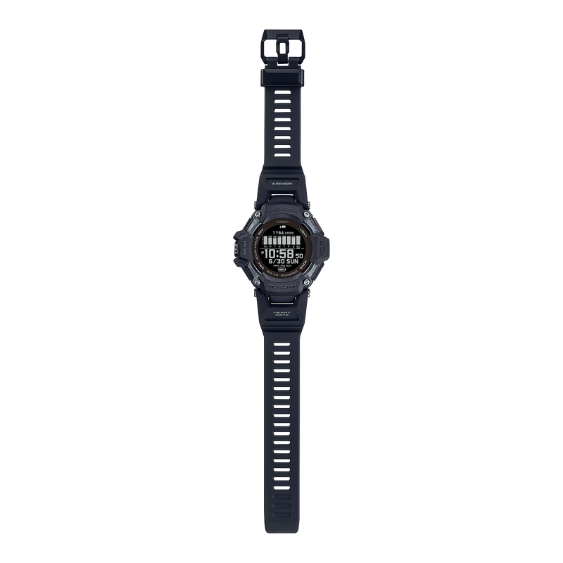 G-Shock Smart Heart Rate Black Resin Strap Watch GBDH2000-1B