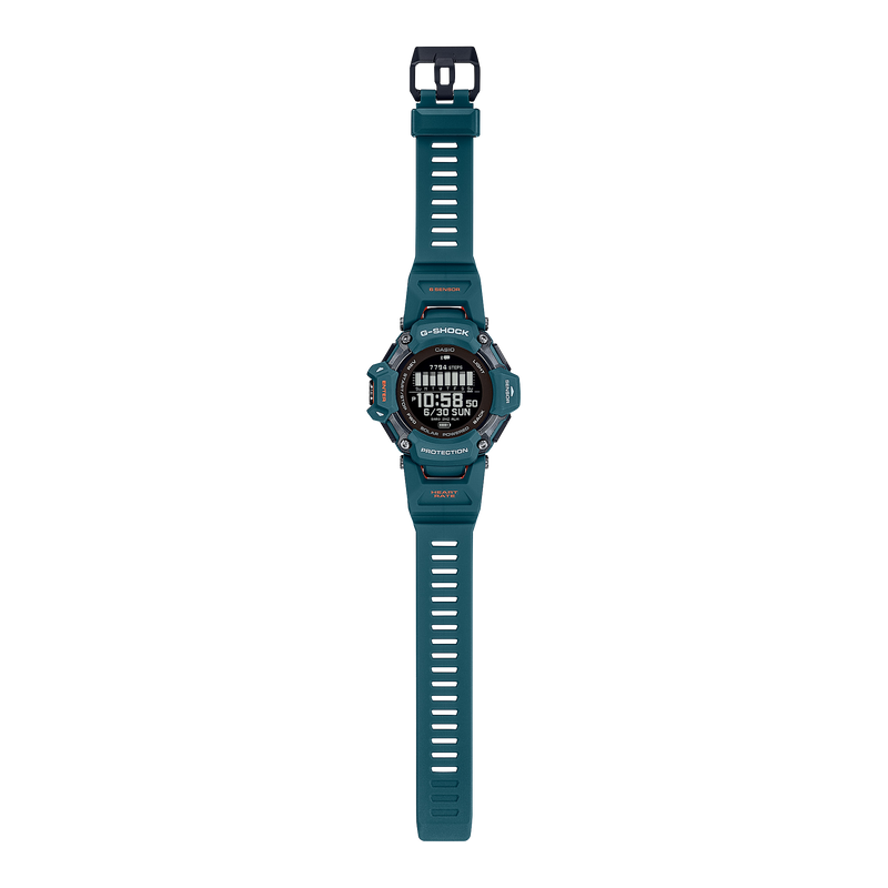 G-Shock Smart Heart Rate Blue Resin Strap Watch GBDH2000-2D