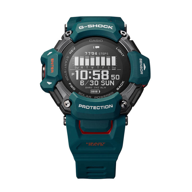 G-Shock Smart Heart Rate Blue Resin Strap Watch GBDH2000-2D