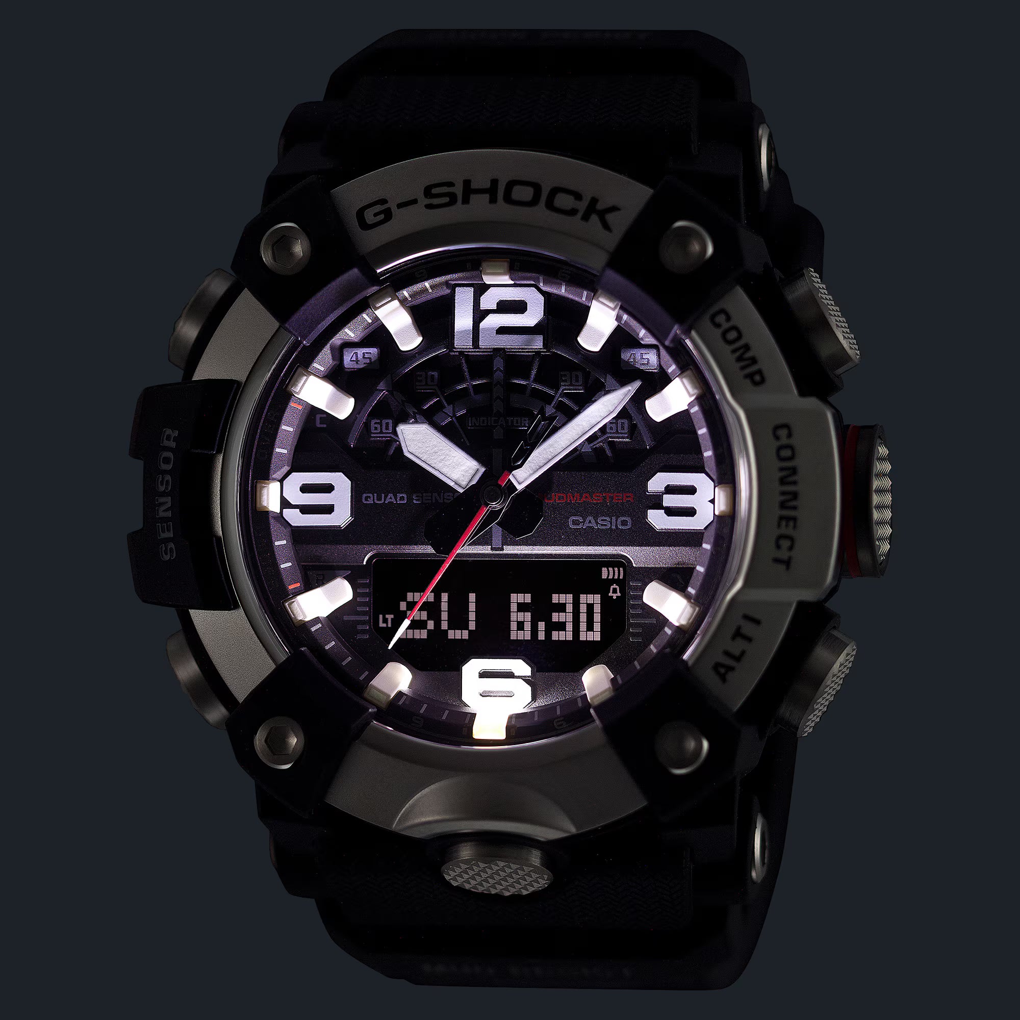 G-Shock Master Of G Mudmaster Green Rubber Band Watch GGB100X-1A3