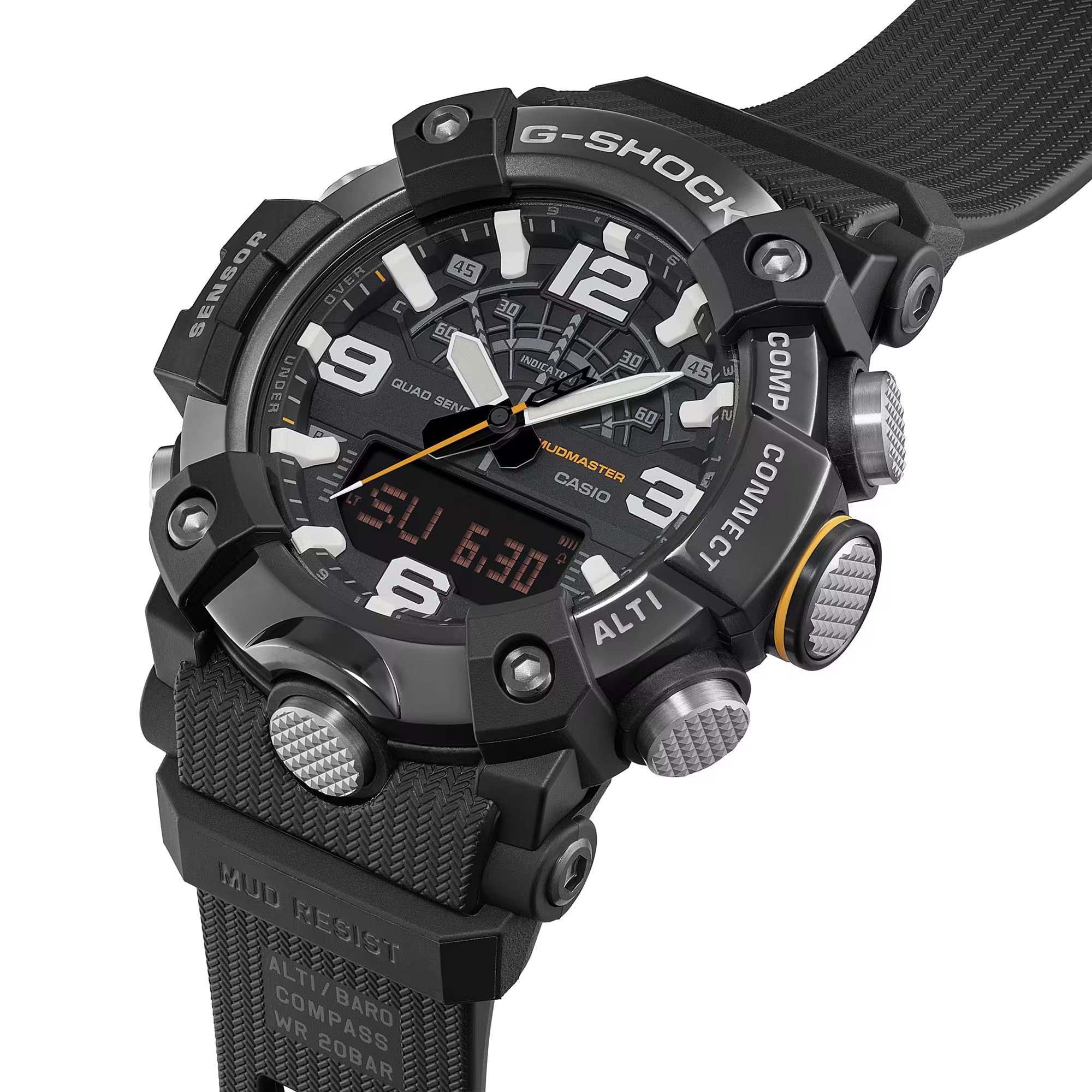 G-Shock Master Of G Mudmaster Black Rubber Band Watch GGB100XMB-1A