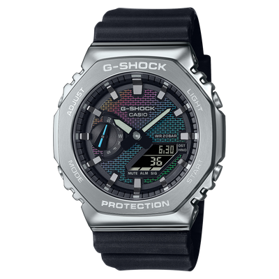 G-Shock 2100 Series G-Steel Black Resin Band Watch GM2100RW-1A