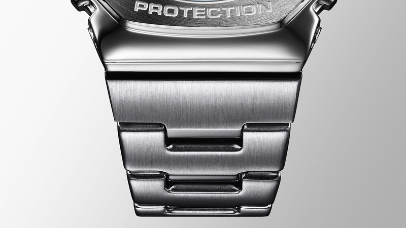 G-Shock G-Steel 2100 Series Blue Dial Stainless Steel Watch GM-2110D-2B