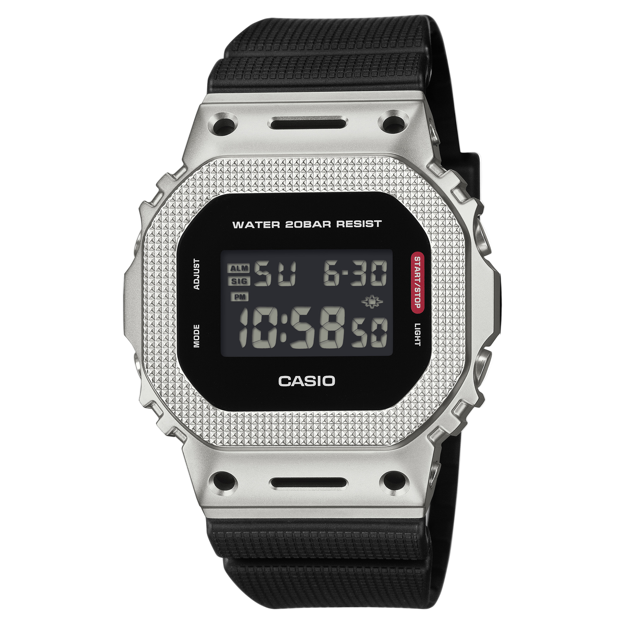 G-Shock Digital Modern Industrial Black Resin Band Watch GM5600M-1D