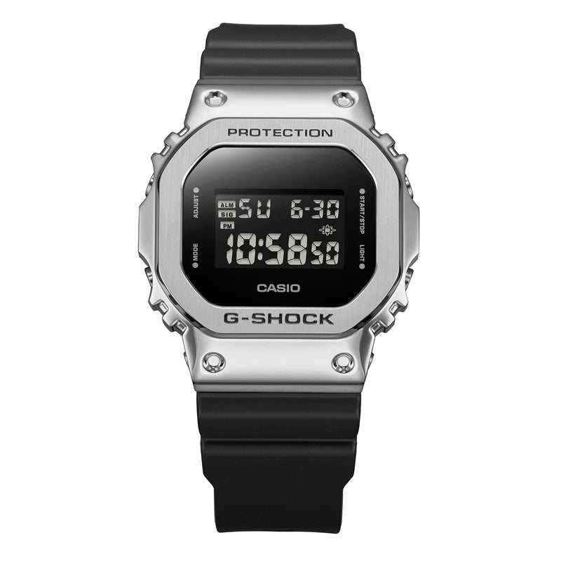 G-Shock Digital Metal Black Resin Band Watch GM5600U-1D