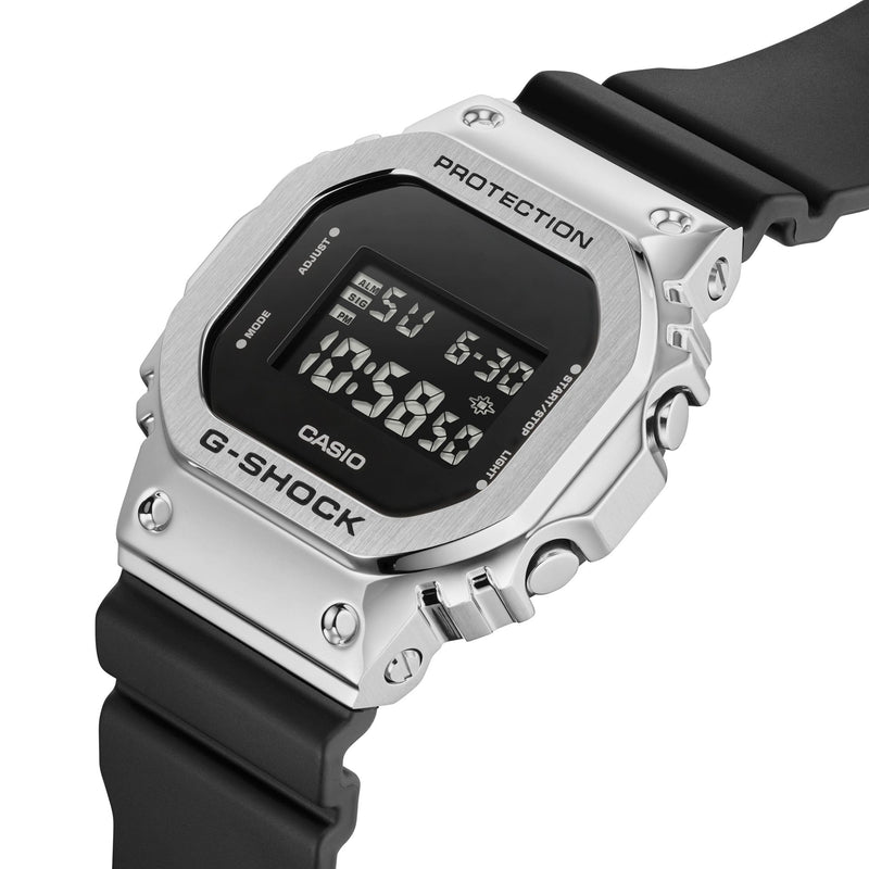 G-Shock Digital Metal Black Resin Band Watch GM5600U-1D