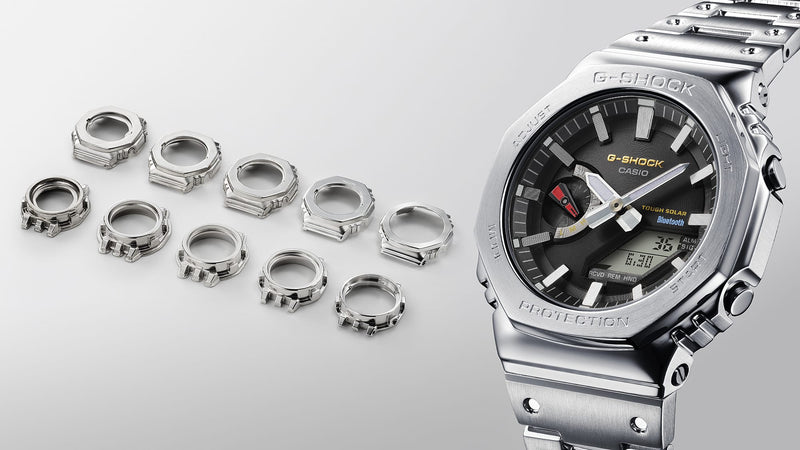 G-Shock Full Metal 2100 Series Stainless Steel Watch GMB2100SD-1C