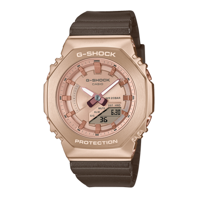 G-Shock Analog Digital Brown Resin Band Watch GMS2100CB-5A