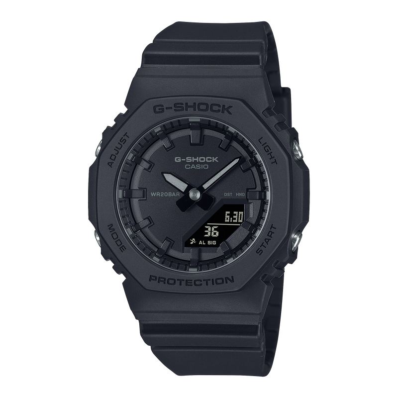 G-Shock Digital Black Resin Band Watch GMAP2100BB-1A