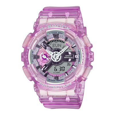 G-Shock Analog Digital Mid DUO Virtual World Resin Band Watch GMAS110VW-4A