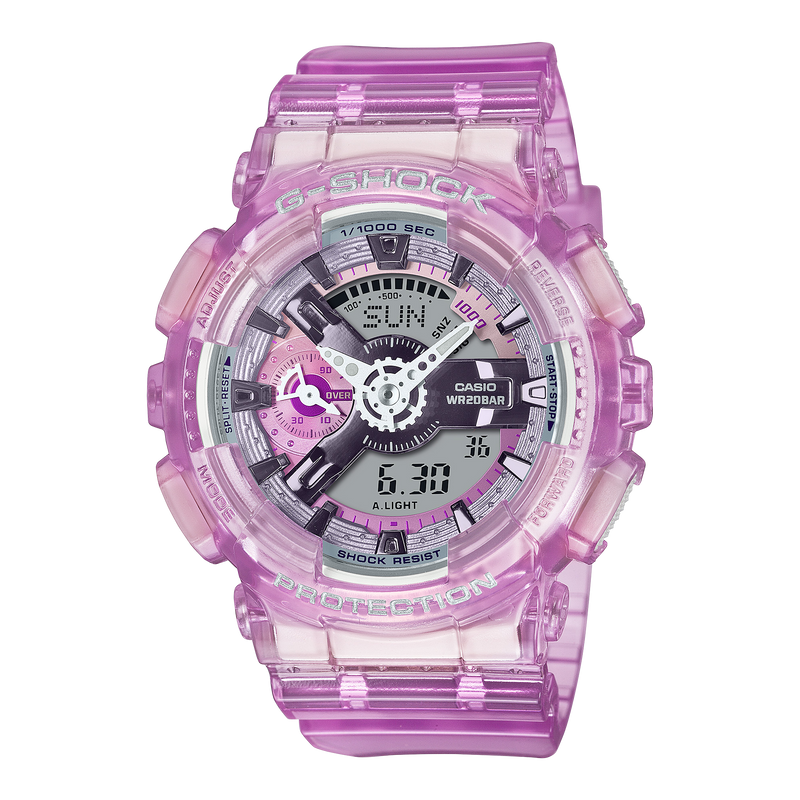 G-Shock Analog Digital Mid DUO Virtual World Resin Band Watch GMAS110VW-4A