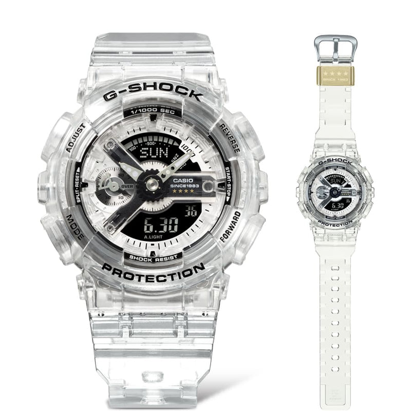 G-Shock Analog Digital Mid DUO Resin Band Watch GMAS114RX-7A