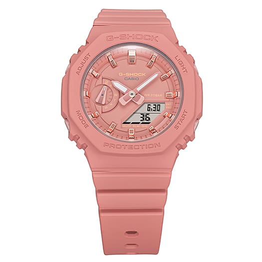 G-Shock Digital Pink Resin Band Watch GMAS2100-4A2