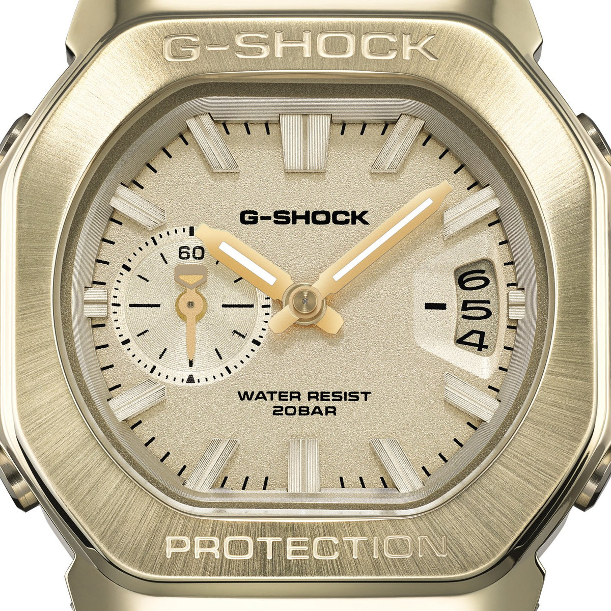 G-Shock 2500 Series Gold GMC2500G-9A analogue watch, product shot