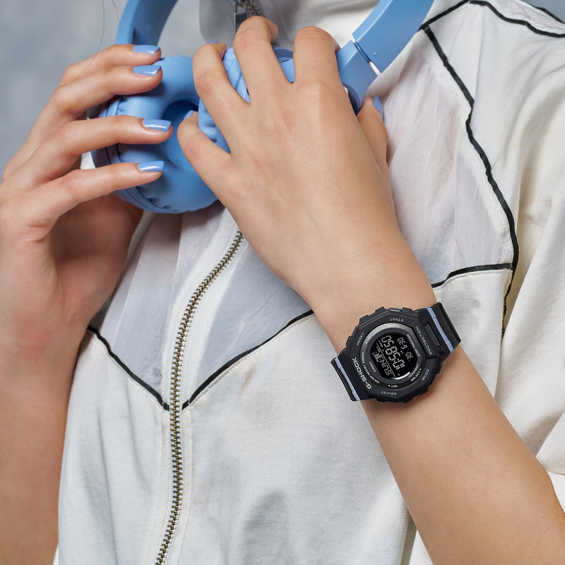 G-Shock G-Squad Black Resin Band Watch GMDB300-1D