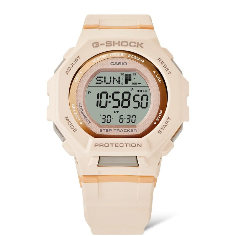 G-Shock G-Squad Pink Resin Band Watch GMDB300-4D