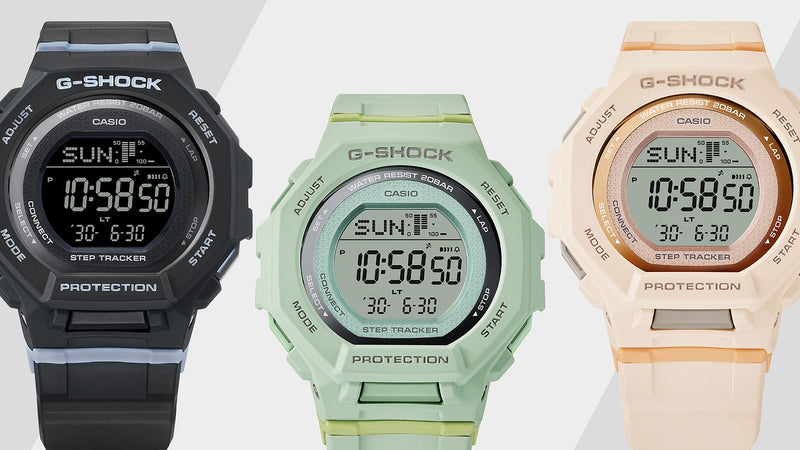 G-Shock G-Squad Black Resin Band Watch GMDB300-1D