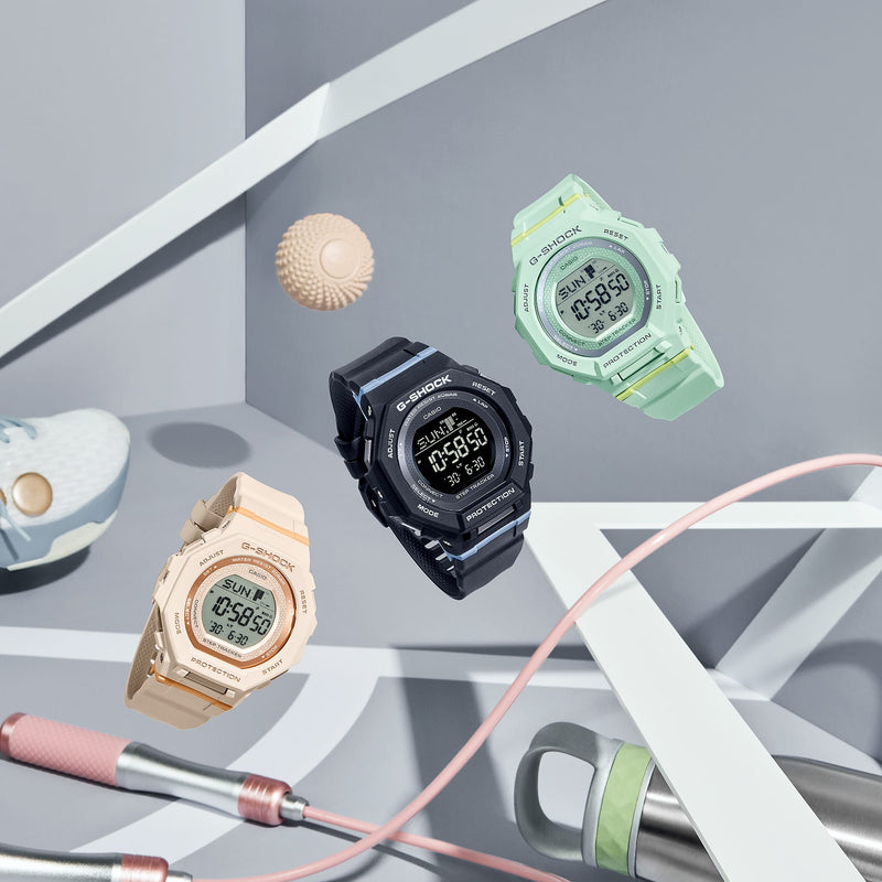 G-Shock G-Squad Black Resin Band Watch GMDB300-1D
