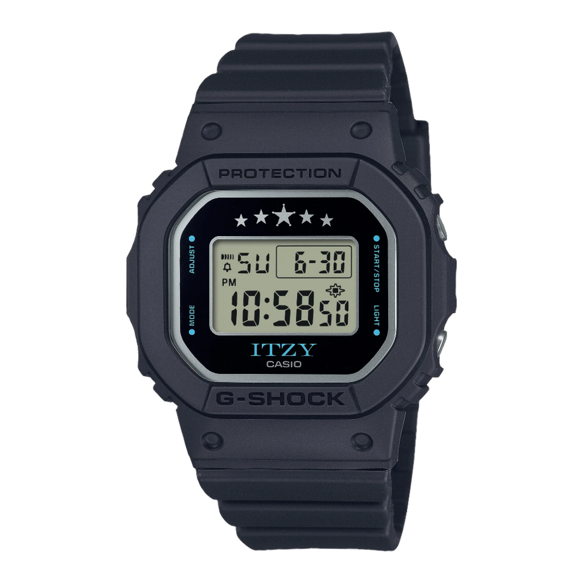 G-Shock ITZY Black Resin Band Watch GMDS5610IT-1D
