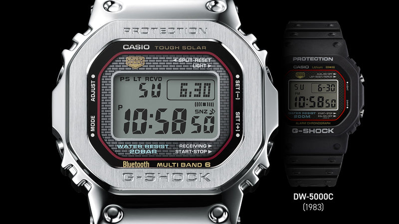 G-Shock Full Metal 5000 Series Stainless Steel Watch GMWB5000D-1C