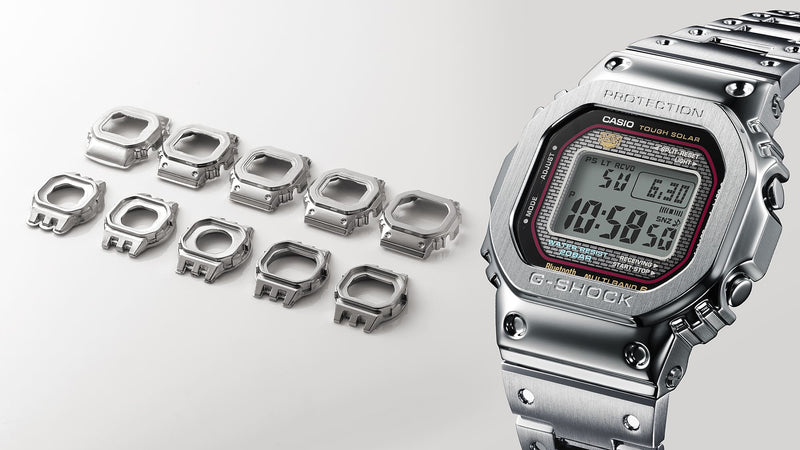 G-Shock Full Metal 5000 Series Stainless Steel Watch GMWB5000D-1C