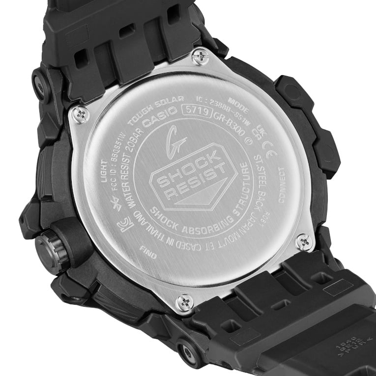 G-Shock Gravity Master Black Resin Band Watch GRB300-1A