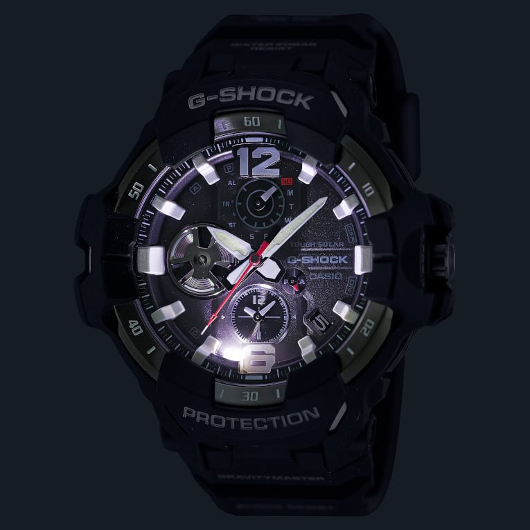 G-Shock Gravity Master Black Resin Band Watch GRB300-1A