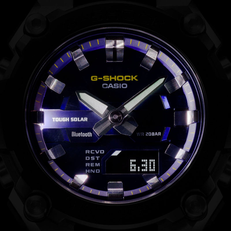 G-Shock DUO G-Steel Mid Thin Black Resin Band Watch GSTB600A-1A6