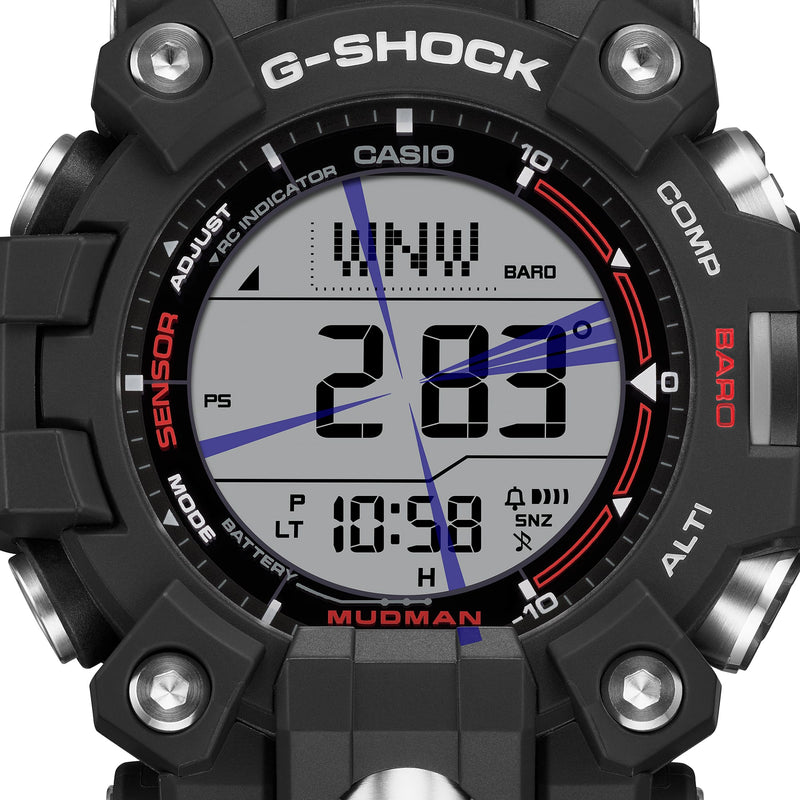 G-Shock Master of G-Land Mudman Black Resin Band Watch GW9500-1D