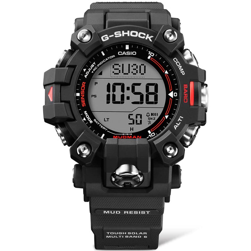 G-Shock Master of G-Land Mudman Black Resin Band Watch GW9500-1D