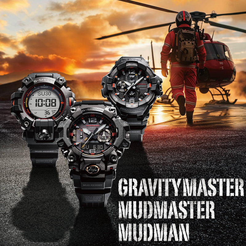 G-Shock Master of G-Land Mudmaster Black Resin Band Watch GWGB1000EC-1A