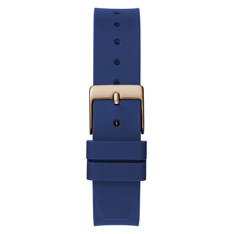 Guess Eve Dress Pink Rose Gold Tone Watch GW0658L3