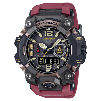 G-Shock Master of G Mudmaster Adventure Watch with Red Resin Band GWGB1000-1A4