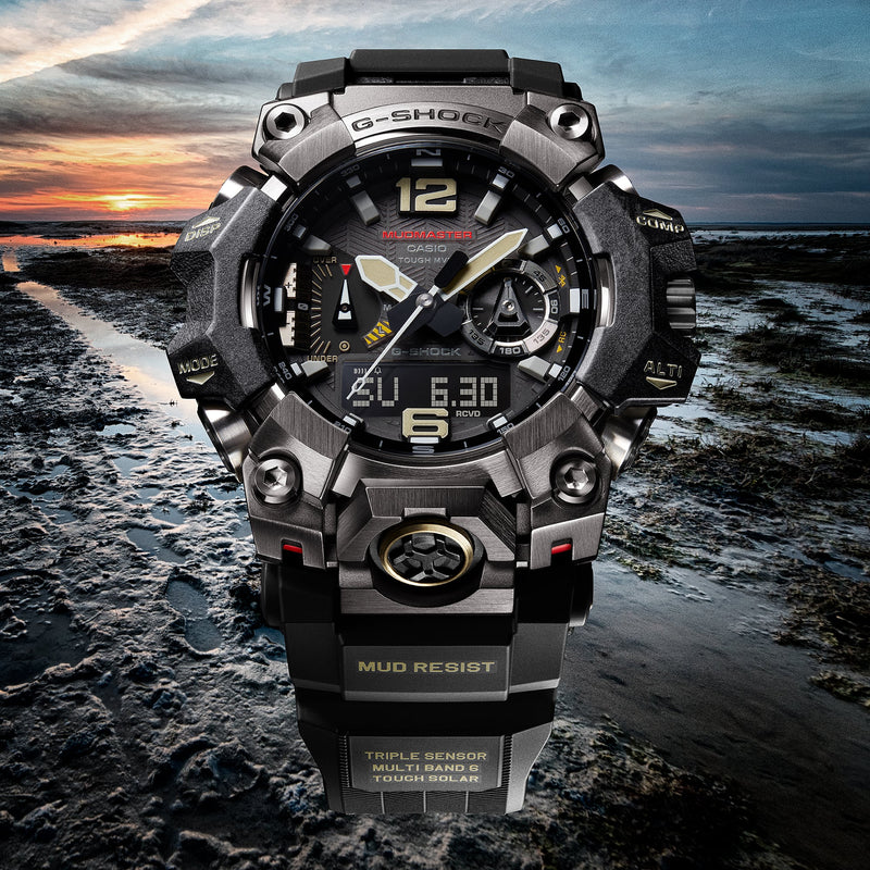 G-Shock Master of G-Land Mudmaster Black Dial Resin Band Watch GWGB1000-1A