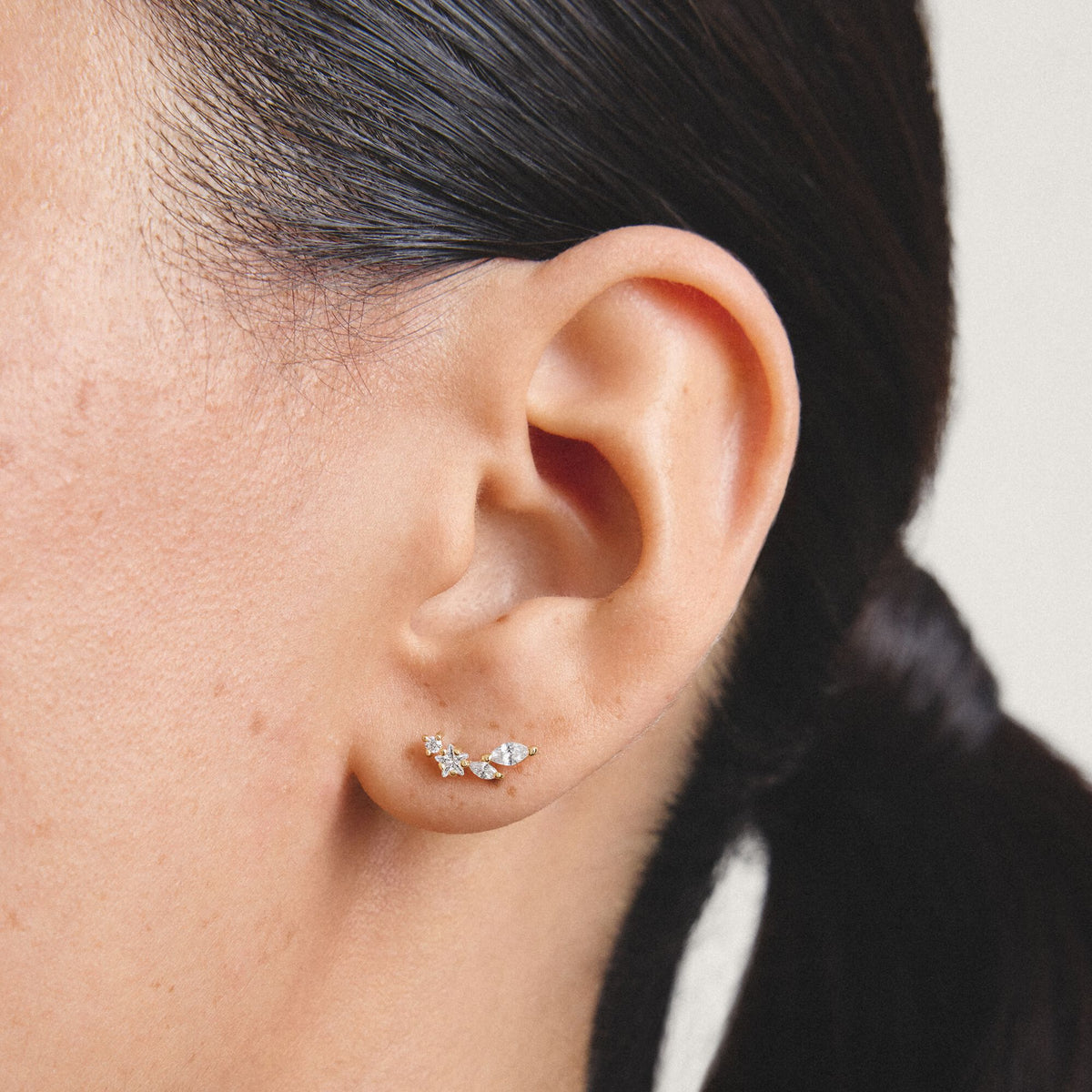 Thomas Sabo Stud earrings with zirconia TH2369MY TH2369MY view 3