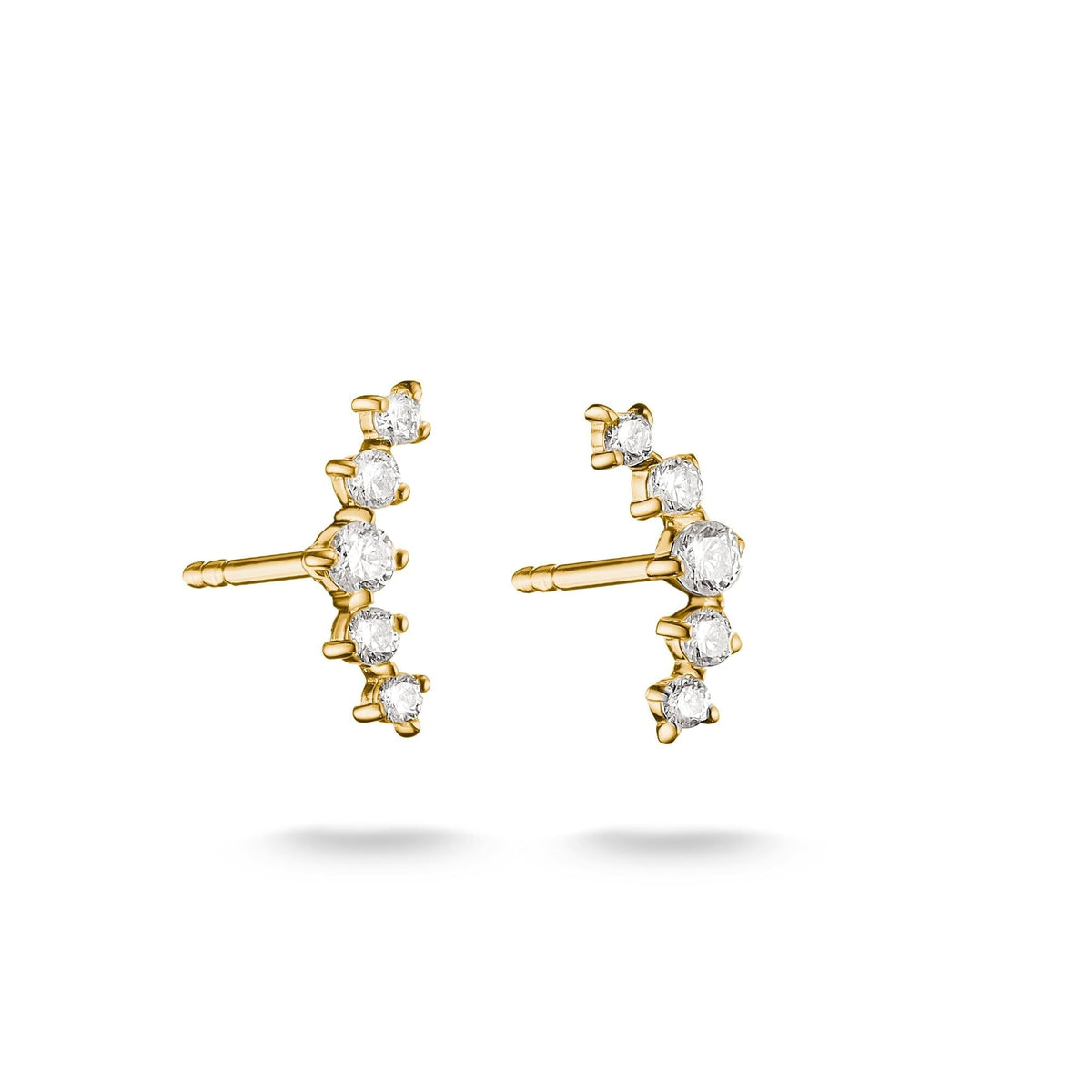 Thomas Sabo Stud earrings with zirconia TH2375MY TH2375MY front packshot