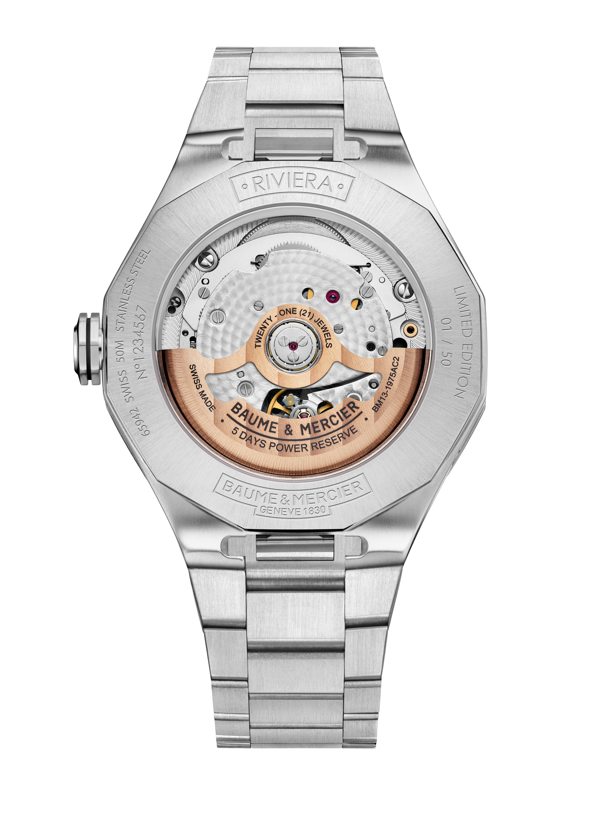 Baume & Mercier Limited Edition Perpetual Calendar Riviera 10786