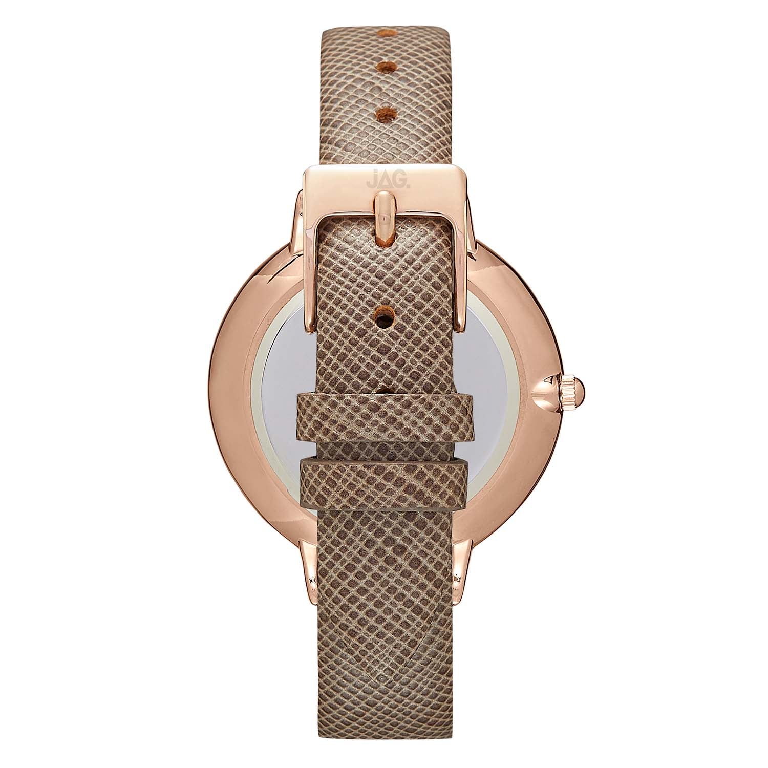 Jag Sophie 36mm Dark Grey Alloy Watch for Women Classic Style