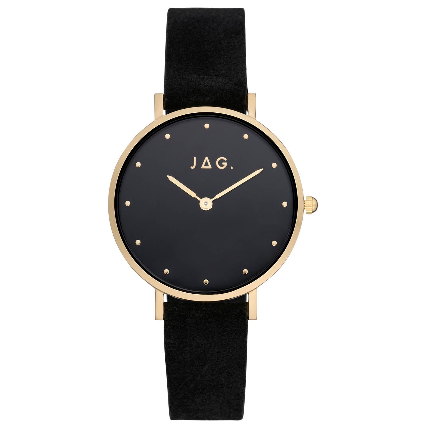 JAG Alice Black Stainless Steel 32mm Womens Watch Modern Design