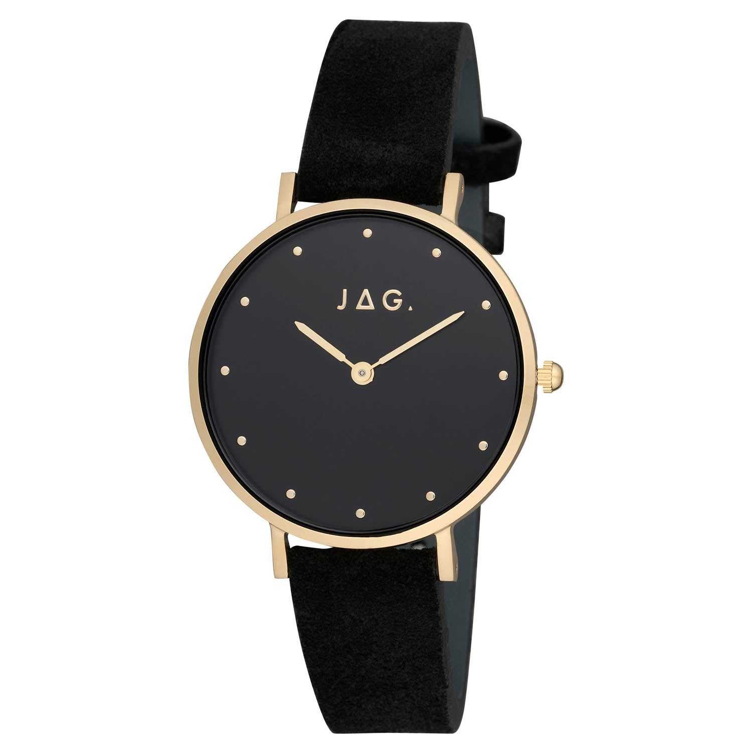 JAG Alice Black Stainless Steel 32mm Womens Watch Modern Design