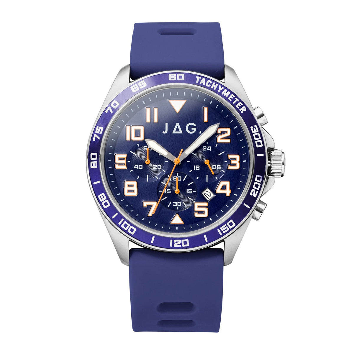 JAG Beachport Mens Navy Dial 46mm Navy Watch J3011