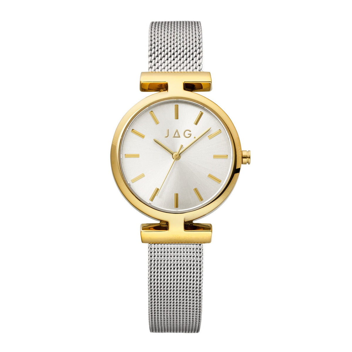 JAG Mudgee Womens Silver Dial 35mm Silver Watch J3034A