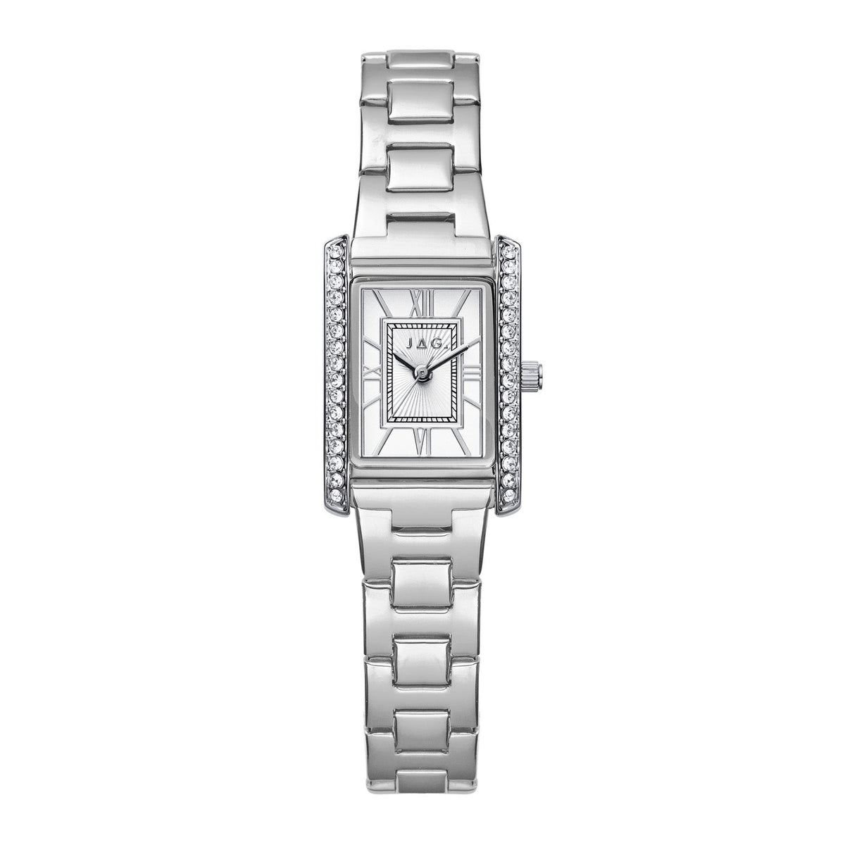 Jag Sienna Silver Dial Silver Steel Womens Watch J3092A front packshot
