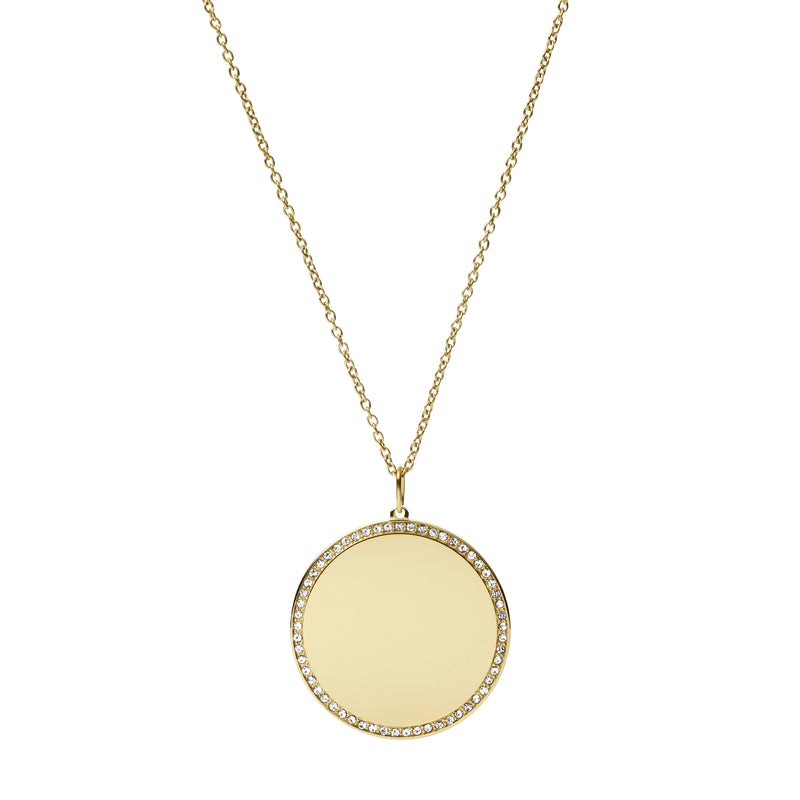 Fossil Vintage Iconic Gold Necklace JF03888710