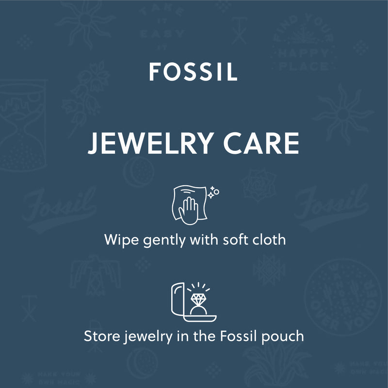 Fossil Jewelry Gold Necklace JF04612710